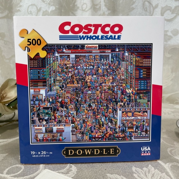 Dowdle Costco Wholesale Puzzle | 500 Pieces | Intermediate | 3+ | Family Game - Picture 2 of 11